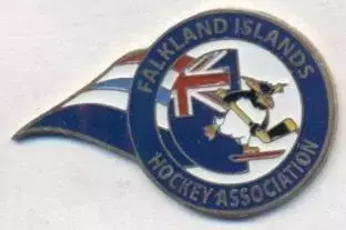 Фолкленди, федерація хокею важмет/Falkland ice hockey assn. federation pin badge