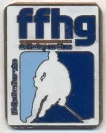 Франція, федерація хокею,№1 важмет /France ice hockey assn. federation pin badge
