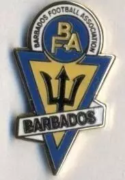 Барбадос,федерація футболу2 ЕМАЛЬ /Barbados football federation enamel pin badge
