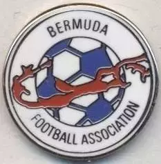 Бермудські О-ви, федерація футболу1 ЕМАЛЬ /Bermuda football federation pin badge