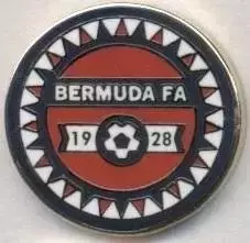 Бермудські О-ви, федерація футболу2 ЕМАЛЬ /Bermuda football federation pin badge