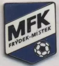 футбол.клуб Фрідек-Містек (Чехія)2 ЕМАЛЬ / MFK Frydek-Mistek, Czech football pin