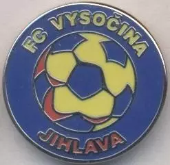 футбол.клуб Височина Їглава (Чехія)2 ЕМАЛЬ/Vysocina Jihlava,Czech football badge