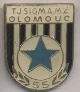 футбол.клуб Сігма Оломоуц (Чехія)1 важмет /Sigma MZ Olomouc,Czech football badge
