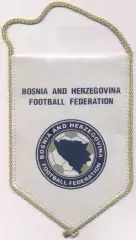 вимпел 15х10 федерація футболу Боснія офіц./Bosnia&H football federation pennant
