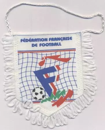 вимпел 10х8 федерація футболу Франція №1 / France football federation pennant