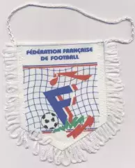 вимпел 10х8 федерація футболу Франція №1 / France football federation pennant