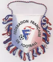 вимпел 10х8 федерація футболу Франція №2 / France football federation pennant