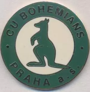 футбол.клуб ЦУ Богеміанс Чехія ЕМАЛЬ/CU Bohemians Praha,Czech football pin badge