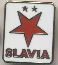 футбол.клуб Славія Прага (Чехія)6 ЕМАЛЬ/Slavia Praha,Czech football enamel badge