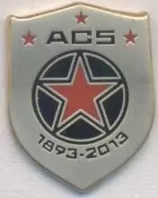 футбол.клуб Спарта Прага (Чехія)6 ЕМАЛЬ/AC Sparta Praha,Czech football pin badge