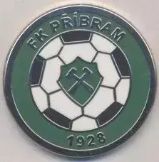 футбол.клуб Пршибрам (Чехія)4 ЕМАЛЬ / FK Pribram,Czech football enamel pin badge