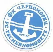 наклейка футбол Черноморец Бургас (Болгарія)/Ch.Burgas,Bulgaria football sticker