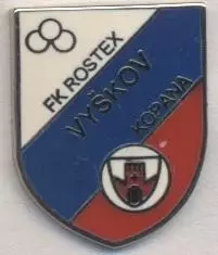 футбольний клуб Вишков (Чехія)1 ЕМАЛЬ /FK Rostex Vyskov,Czech football pin badge