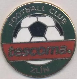 футбол.клуб Тескома Злін (Чехія)1 ЕМАЛЬ/FC Tescoma Zlin,Czech football pin badge