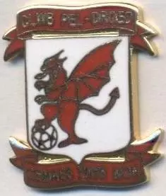 футбол.клуб Кемайс (Уельс)1 ЕМАЛЬ /Cemaes Bay FC,Wales football enamel pin badge