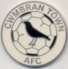футбол.клуб Кумбран Таун (Уельс) ЕМАЛЬ/Cwmbran Town AFC,Wales football pin badge