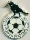футбол.клуб Дінас-Павіс (Уельс) ЕМАЛЬ / Dinas Powys FC, Wales football pin badge