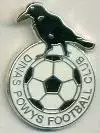 футбол.клуб Дінас-Павіс (Уельс) ЕМАЛЬ / Dinas Powys FC, Wales football pin badge