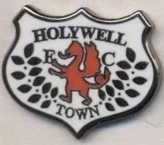 футбольний клуб Холівелл (Уельс) ЕМАЛЬ/Holywell Town FC,Wales football pin badge