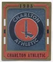наклейка блискуча футбол Чарлтон Атл.(Англія) /Charlton AFC,England logo sticker