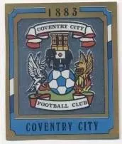наклейка блискуча футбол Ковентрі Сіті (Англія) /Coventry C,England logo sticker