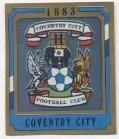наклейка блискуча футбол Ковентрі Сіті (Англія) /Coventry C,England logo sticker