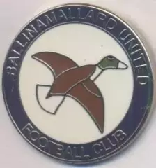 футбол.клуб Баллін.(Півн.Ірландія) ЕМАЛЬ/Ballinamallard,N.Ireland football pin