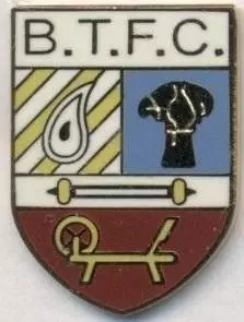 футбол.клуб Банбридж (Півн.Ірландія1 ЕМАЛЬ/Banbridge Town,N.Ireland football pin
