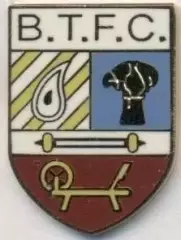 футбол.клуб Банбридж (Півн.Ірландія1 ЕМАЛЬ/Banbridge Town,N.Ireland football pin
