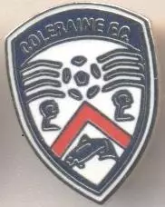 футбол.клуб Колрейн (Півн.Ірландія)2 ЕМАЛЬ/Coleraine FC,N.Ireland football badge