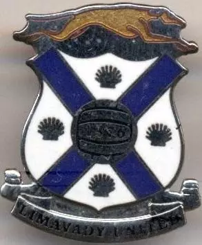 футбол.клуб Лімаваді (Півн.Ірландія1 ЕМАЛЬ/Limavady Utd,N.Ireland football badge