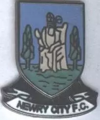 футбол.клуб Ньюрі Сіті (Півн.Ірландія)2 ЕМАЛЬ /Newry City,N.Ireland football pin