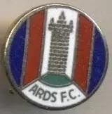 футбол.клуб Ардс (Північна Ірландія)1 ЕМАЛЬ / Ards FC, N.Ireland football badge