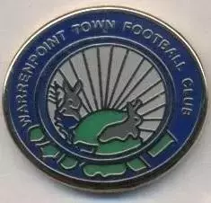 футбол.клуб Ворренпойнт (Півн.Ірландія ЕМАЛЬ/Warrenpoint,N.Ireland football pin
