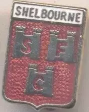 футбол.клуб Шелбурн (Ірландія) важмет / Shelbourne FC,Rep.Ireland football badge