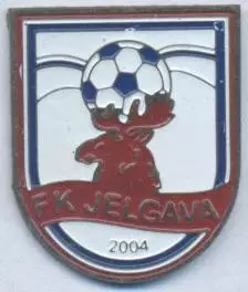 футбольний клуб Єлгава (Латвія) важмет / FK Jelgava, Latvia football pin badge