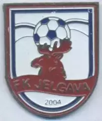 футбольний клуб Єлгава (Латвія) важмет / FK Jelgava, Latvia football pin badge