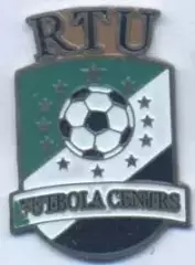 футбольний клуб РТУ Рига (Латвія) важмет / RTU Riga, Latvia football pin badge