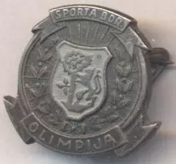 футбол.клуб Олімпія Л.(Латвія) важмет/Olimpija Liepaja,Latvia football rep*badge