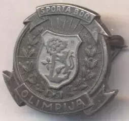футбол.клуб Олімпія Л.(Латвія) важмет/Olimpija Liepaja,Latvia football rep*badge