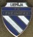 футбольний клуб Звейнієкс (Латвія) ЕМАЛЬ/Zvejnieks Liepaja,Latvia football badge