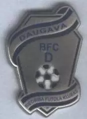футбол.клуб БФЦ Даугавпілс (Латвія)1 ЕМАЛЬ / BFC Daugavpils, Latvia football pin