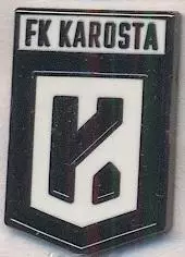 футбол.клуб Кароста (Латвія) ЕМАЛЬ /FK Karosta Liepaja,Latvia football pin badge