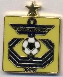 футбол.клуб ФК Вентспілс (Латвія)1 ЕМАЛЬ /FK Ventspils,Latvia football pin badge