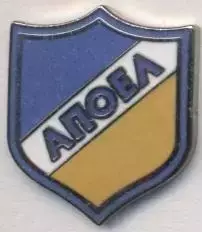 футбол.клуб АПОЕЛ Нікосія (Кіпр)1 ЕМАЛЬ /APOEL Nicosia,Cyprus football pin badge