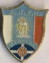 футбол.клуб АПЕП Лімасол (Кіпр) офіц. важмет/APEP Limassol,Cyprus football badge