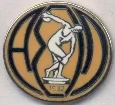 футбол.клуб АСІЛ Лісі (Кіпр)2 ЕМАЛЬ / ASIL Lysi,Cyprus football enamel pin badge