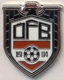 Австрія,федерація футболу,№5 ЕМАЛЬ /Austria football federation enamel pin badge