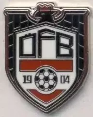 Австрія,федерація футболу,№5 ЕМАЛЬ /Austria football federation enamel pin badge